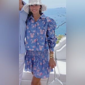 Loveshackfancy Sansom Blouse & Anguila Skirt